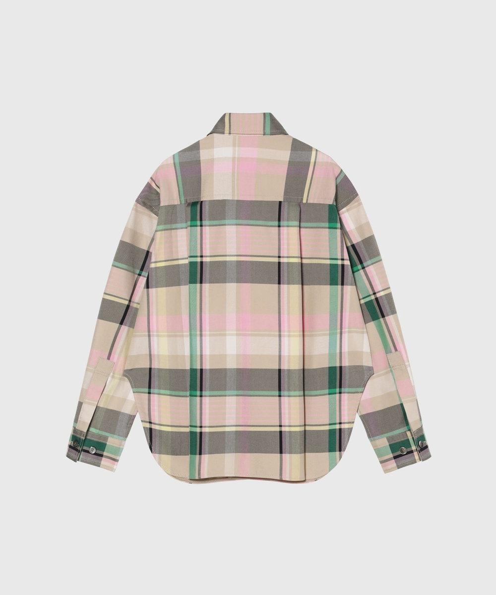 DÉPAREILLÉ MADRAS CHECK SHIRT JACKET / マドラスチェックシャツジャケット チェック