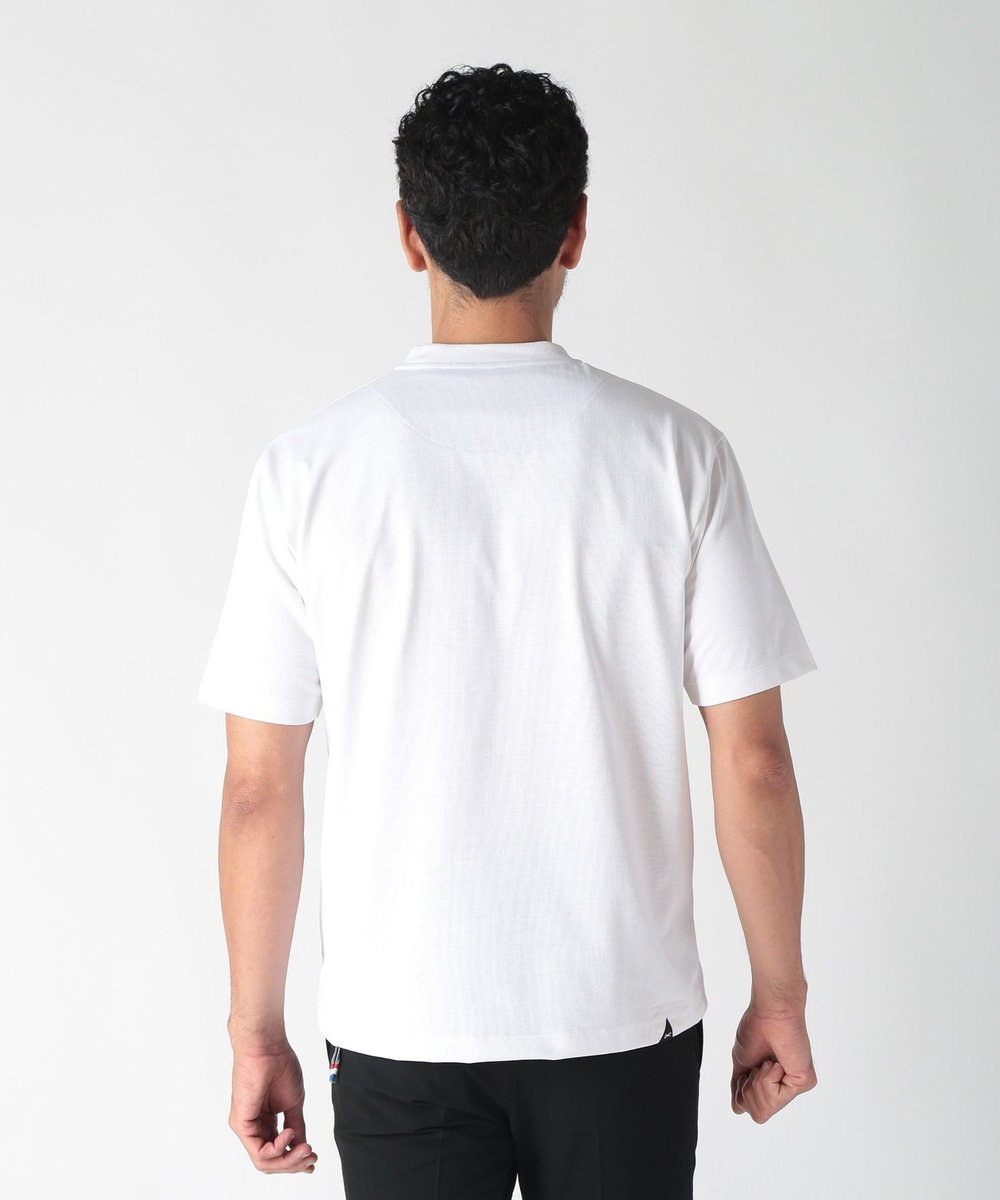 MEN'S BIGI 【DENHAM×MEN'S BIGI】TRYCOOL天竺シザープリントT ホワイト