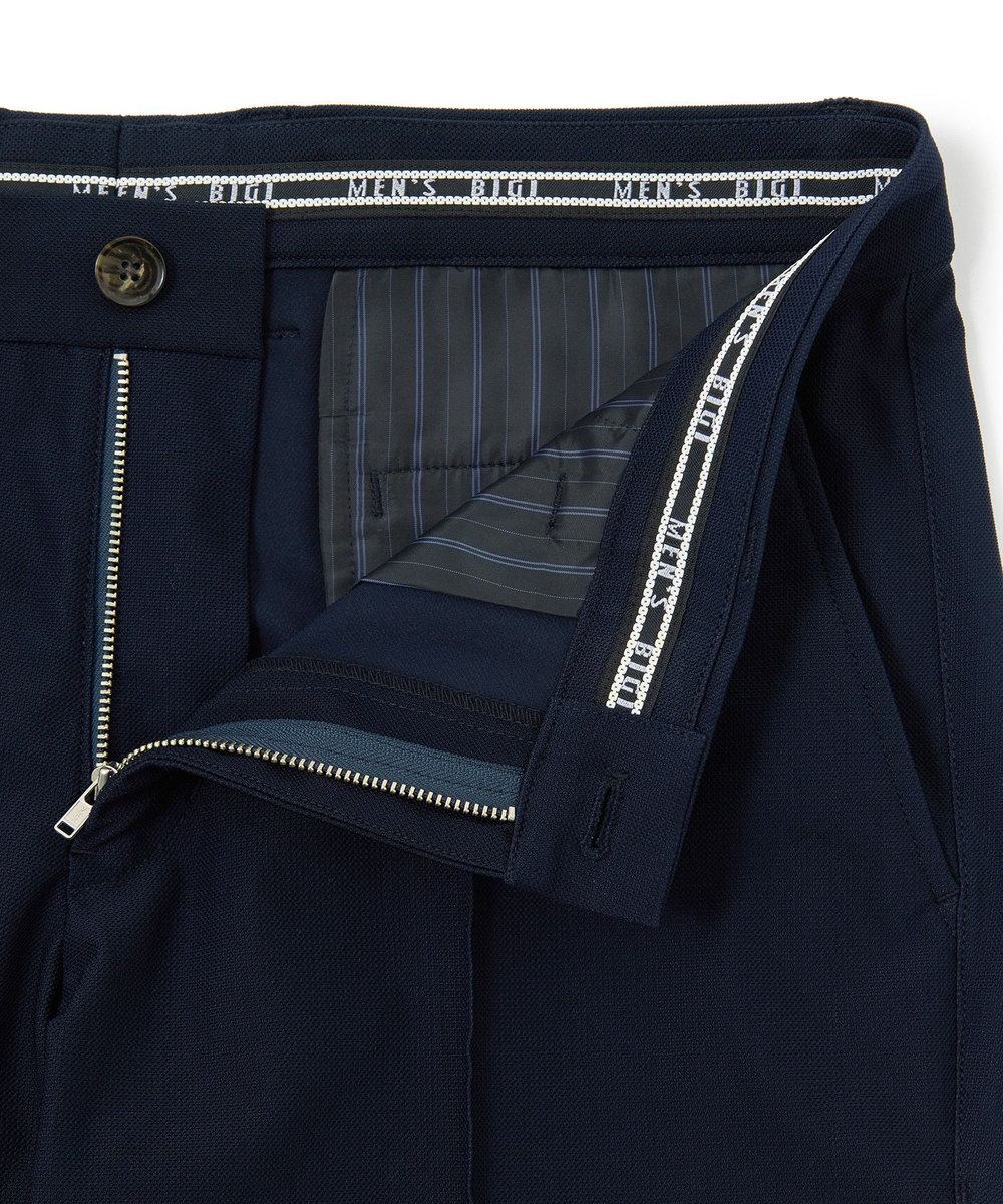 MEN'S BIGI 【ACTIVE TAILOR】Air tool パンツ＜高通気性/ストレッチ/接触冷感/UVカット/防シワ＞ ネイビー