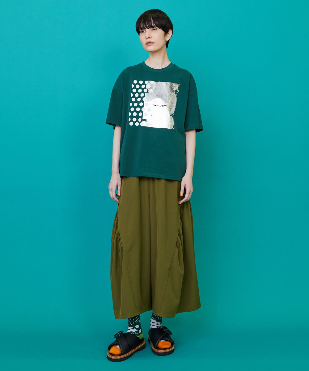 FRAPBOIS フォイルドットT グリーン