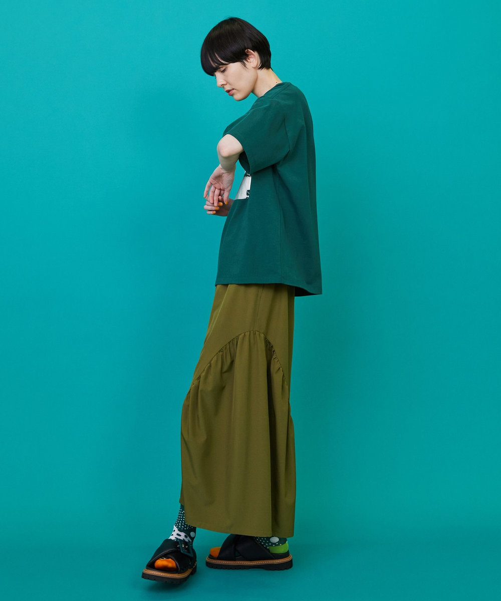 FRAPBOIS フォイルドットT グリーン