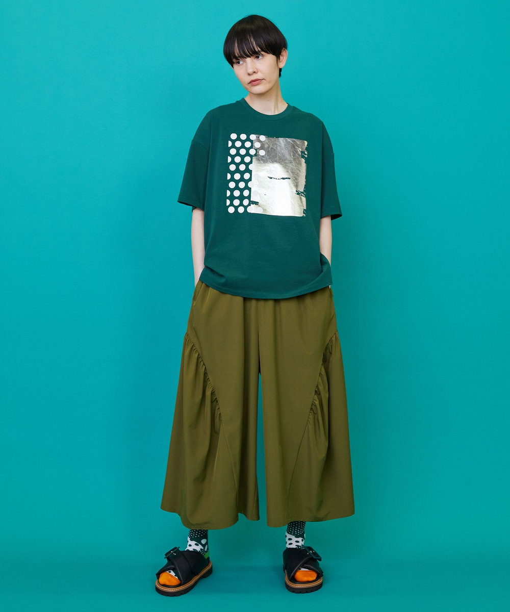 FRAPBOIS フォイルドットT グリーン