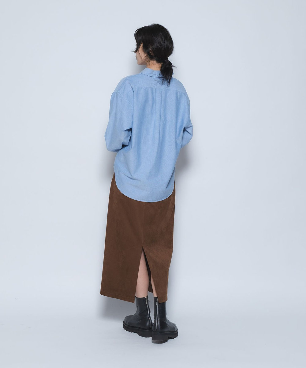 1er Arrondissement ＜POLO RALPH LAUREN/ポロ ラルフ ローレン＞ビッグフィットボタンダウンシャツ ブルー