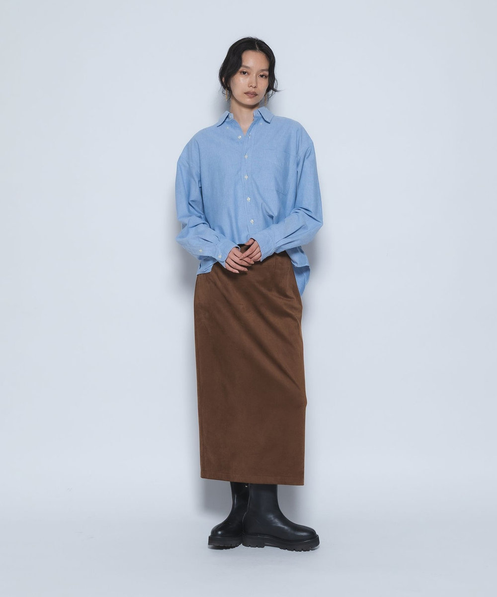 1er Arrondissement ＜POLO RALPH LAUREN/ポロ ラルフ ローレン＞ビッグフィットボタンダウンシャツ ブルー