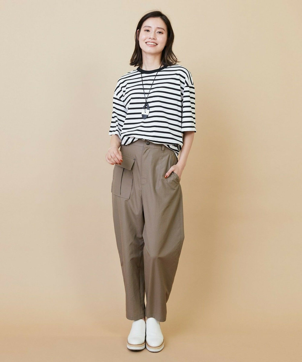 L'EQUIPE raspail × L'EQUIPE 別注ボーダーカットソー ブラック