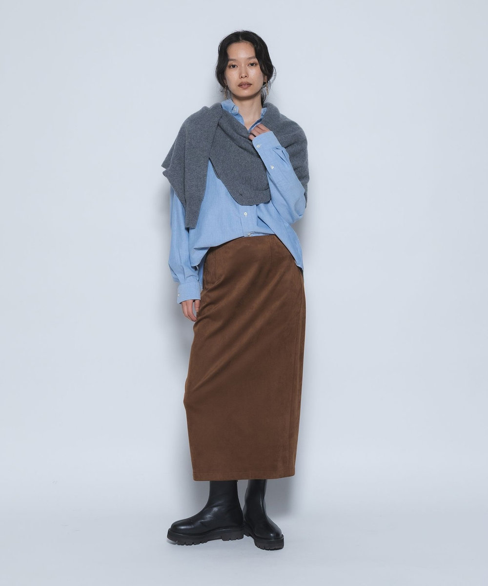 1er Arrondissement ＜POLO RALPH LAUREN/ポロ ラルフ ローレン＞ビッグフィットボタンダウンシャツ ブルー