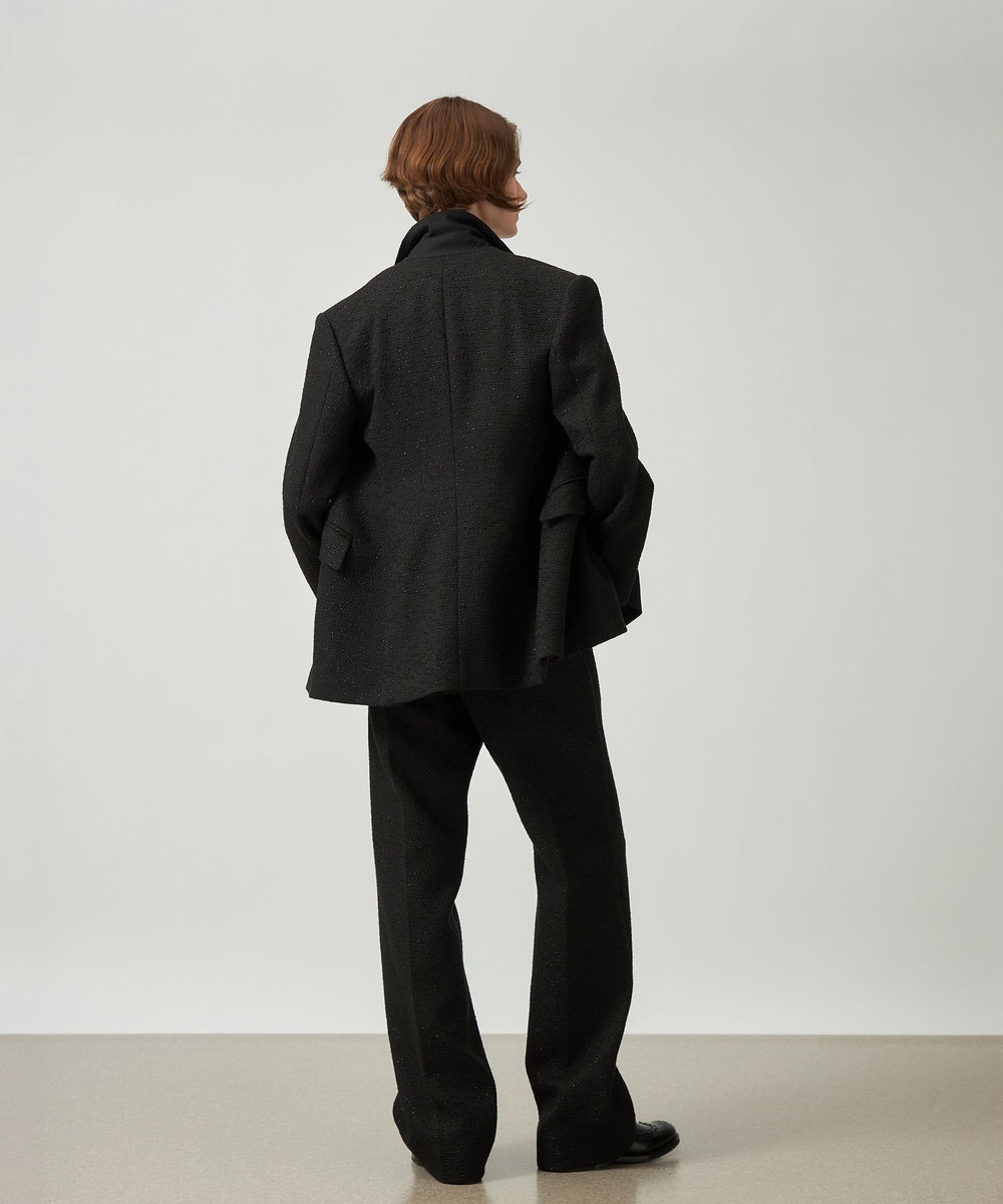DÉPAREILLÉ TWEED PANTS / ツィードパンツ ブラック