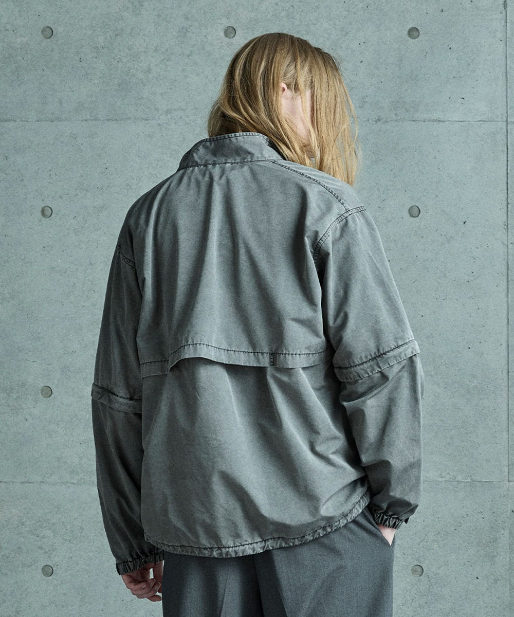 MEN'S BIGI 2WAYフェードスタンドブルゾン オフホワイト