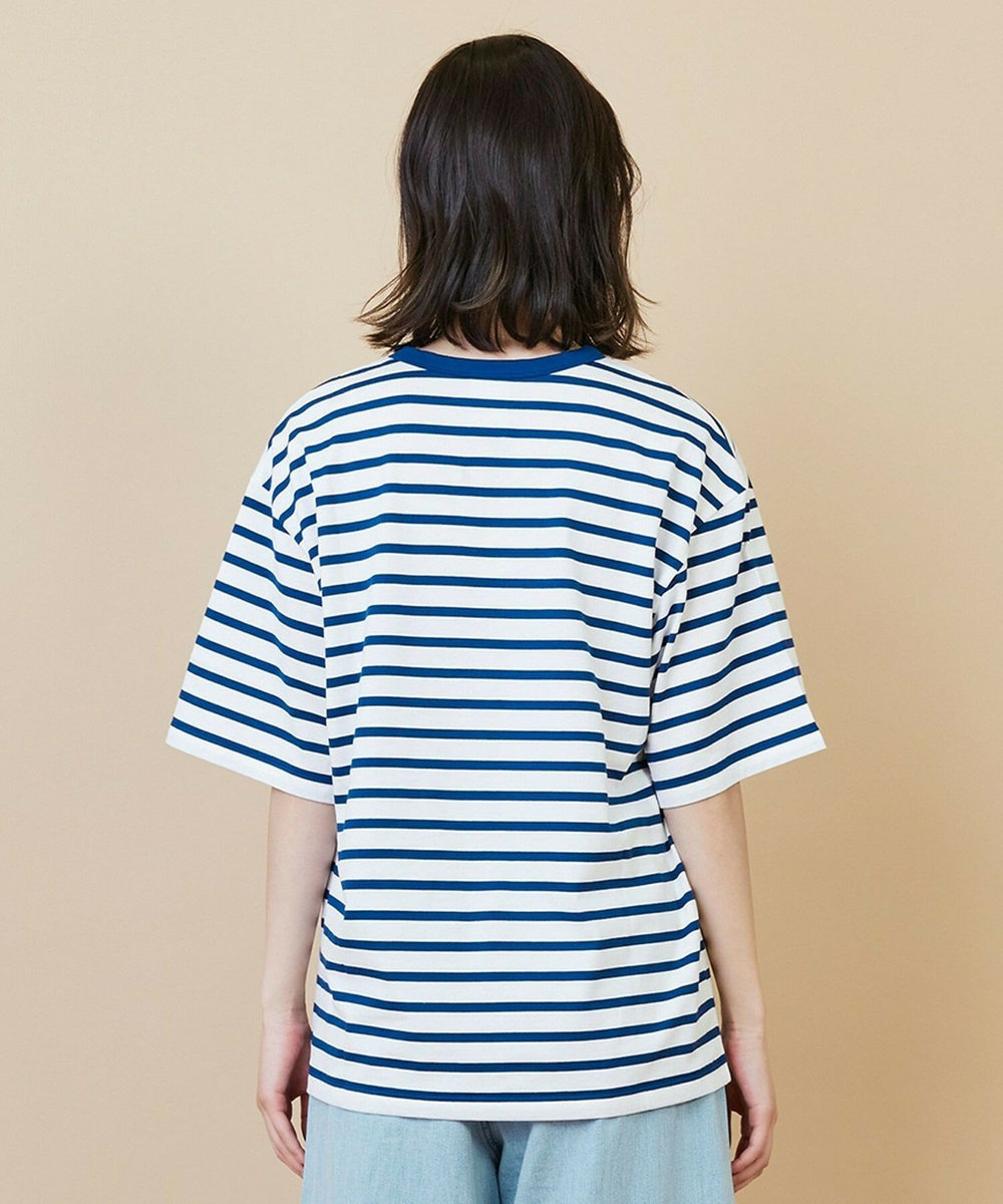 L'EQUIPE raspail × L'EQUIPE 別注ボーダーカットソー ネイビー