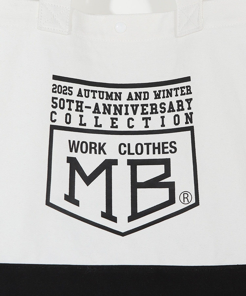 MEN'S BIGI 【50th Anniv . 菊池武夫】LOGO TOTE ホワイト系その他