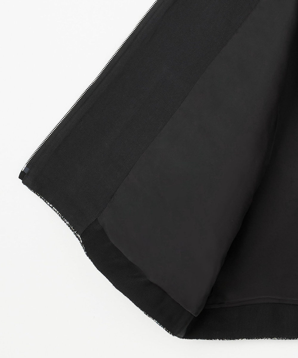 DÉPAREILLÉ LAME TWEED PONCHO JACKET / ラメツィードポンチョジャケット ブラック