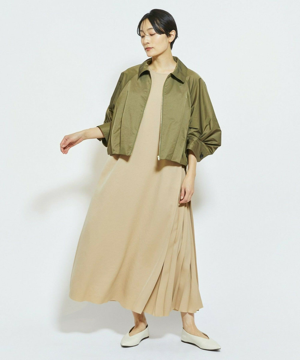 MOGA Collection MOGA Collection ECO NAT TWILLショートブルゾン カーキ