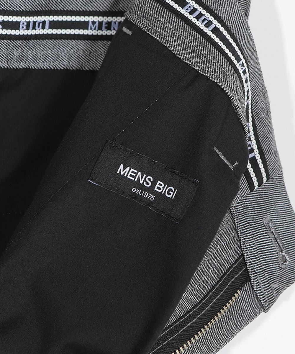 MEN'S BIGI ハイパワーストレッチツイルクロップドパンツ〈ストレッチ〉 グレー