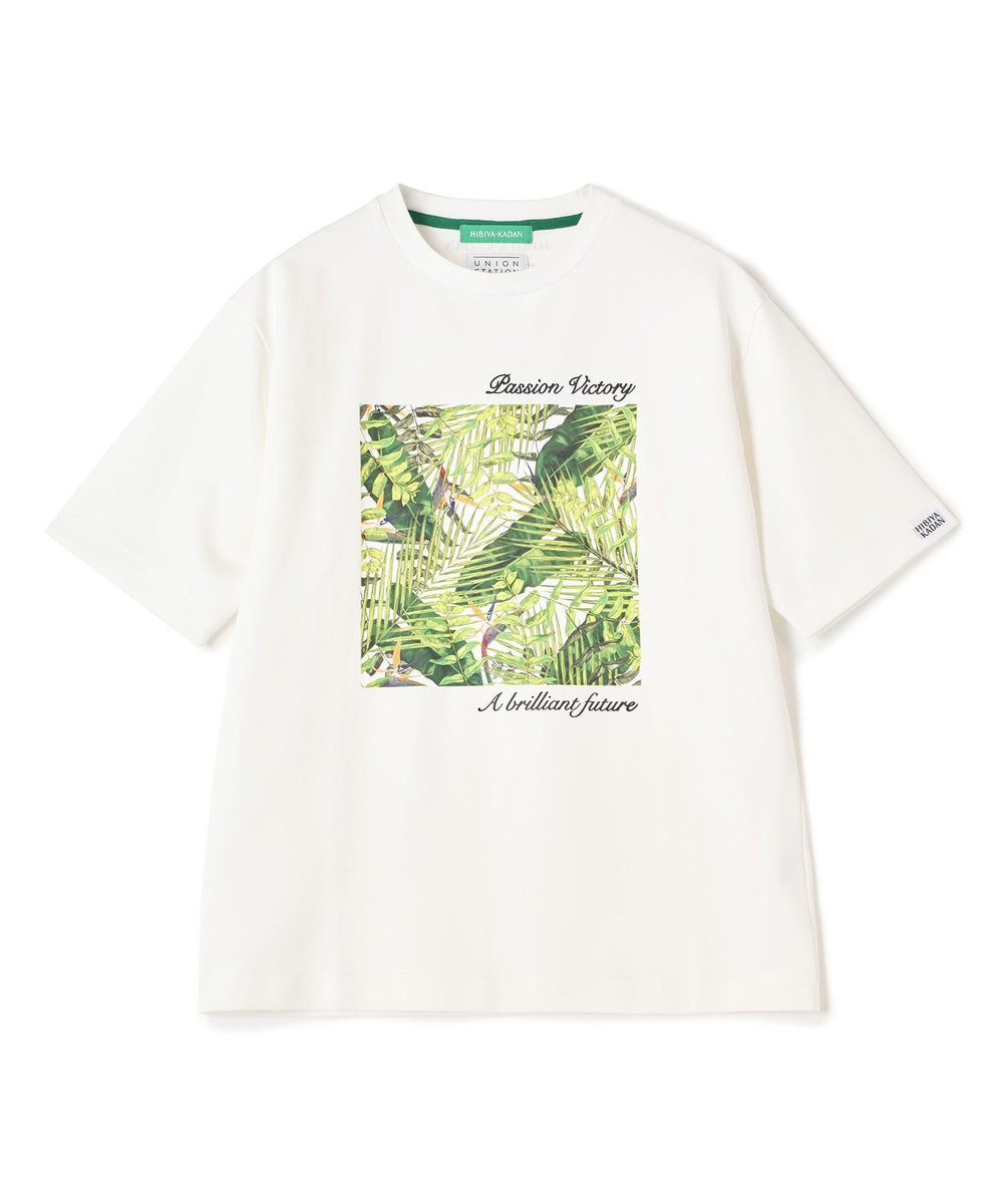 UNION STATION 【HIBIYA-KADAN】コラボグラフィックTシャツ ホワイト系その他