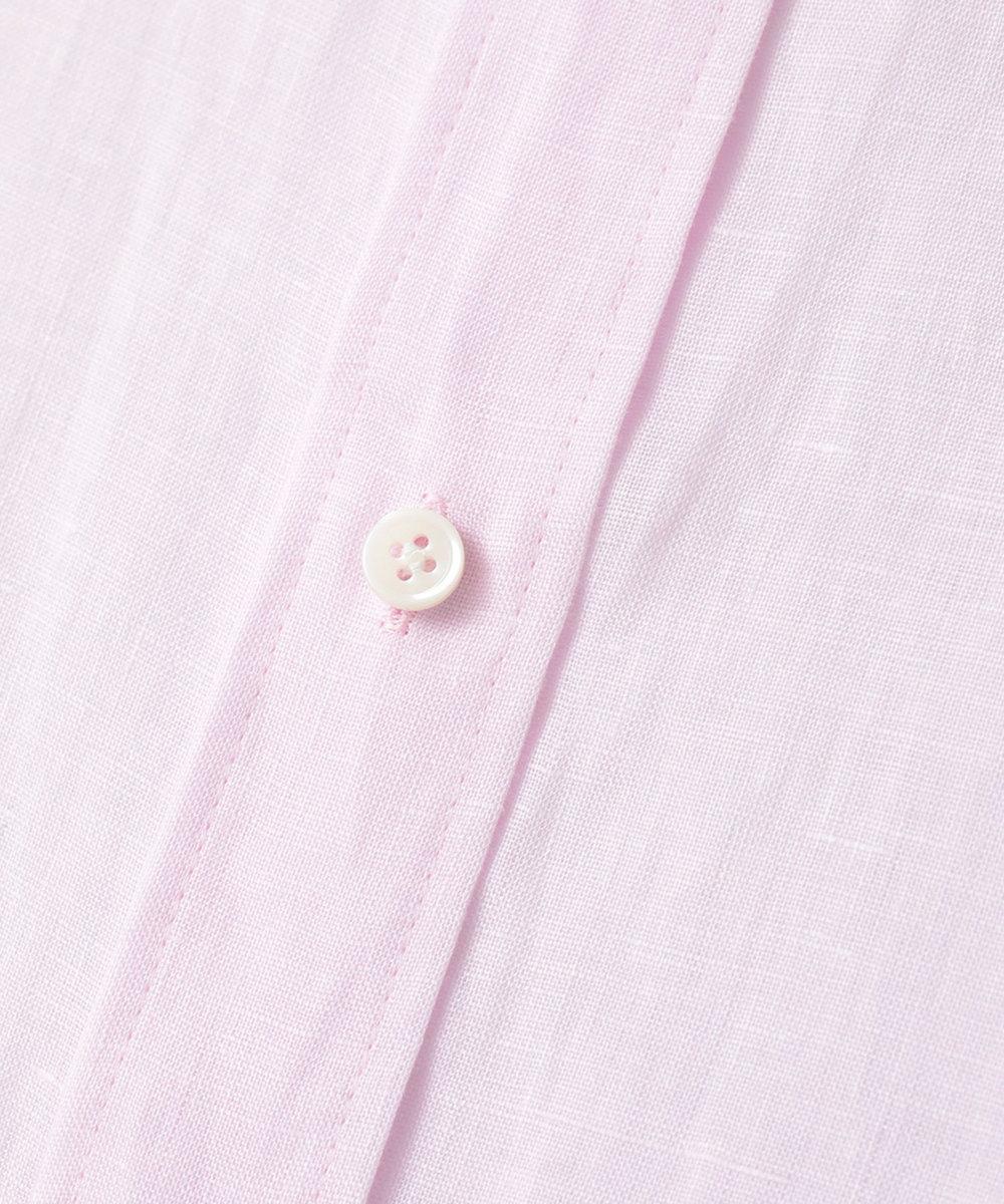 1er Arrondissement 60リネンシャツ ピンク