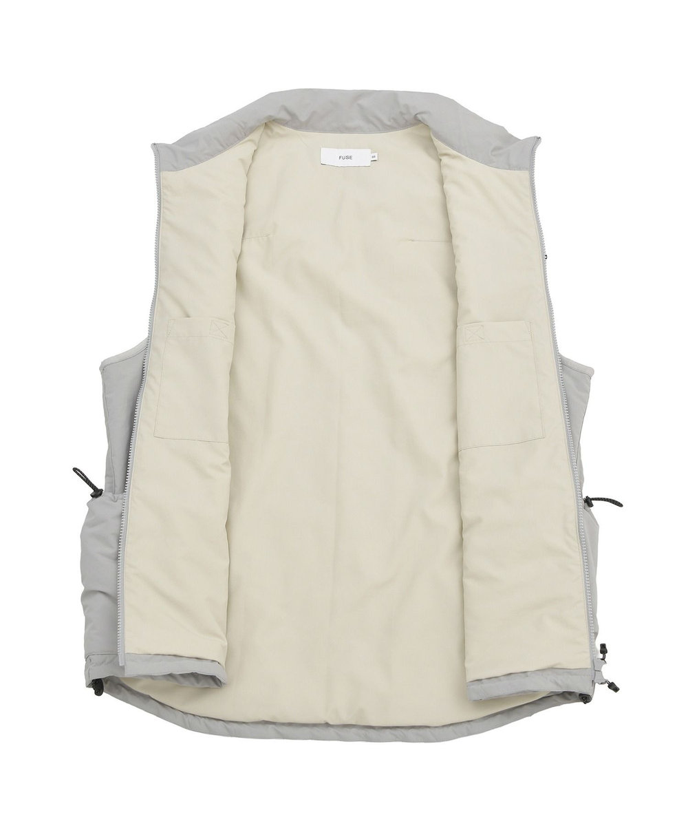 MEN'S BIGI CUBETEX中綿入りベスト ベージュ