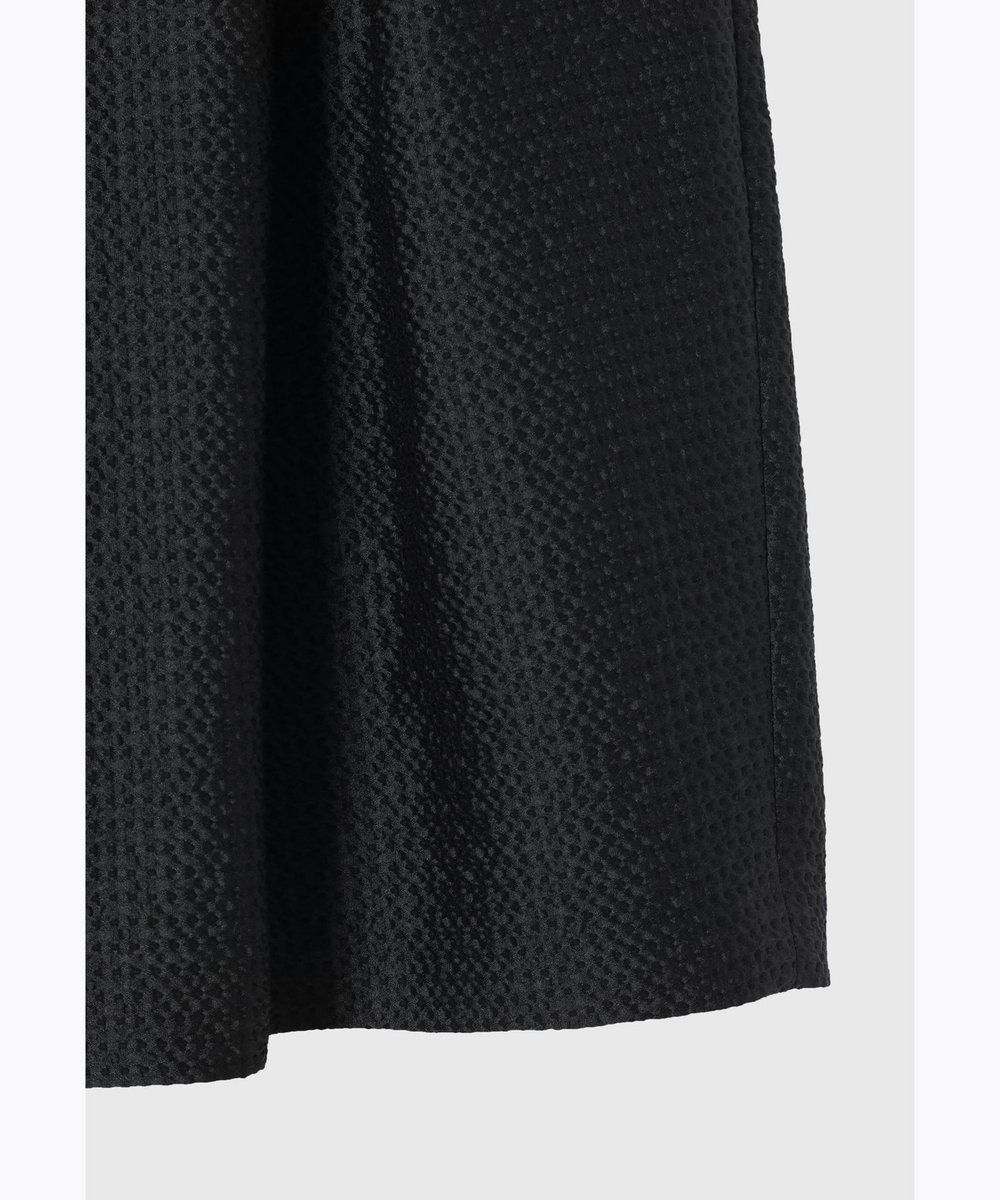 DÉPAREILLÉ COTTON SILK JACQUARD SKIRT / コットンシルクジャガードスカート ダークネイビー