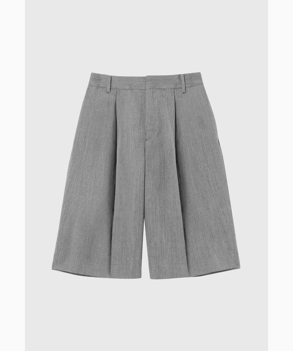 DÉPAREILLÉ WOOL DOESKIN CULOTTES / ウールドスキンキュロット グレー