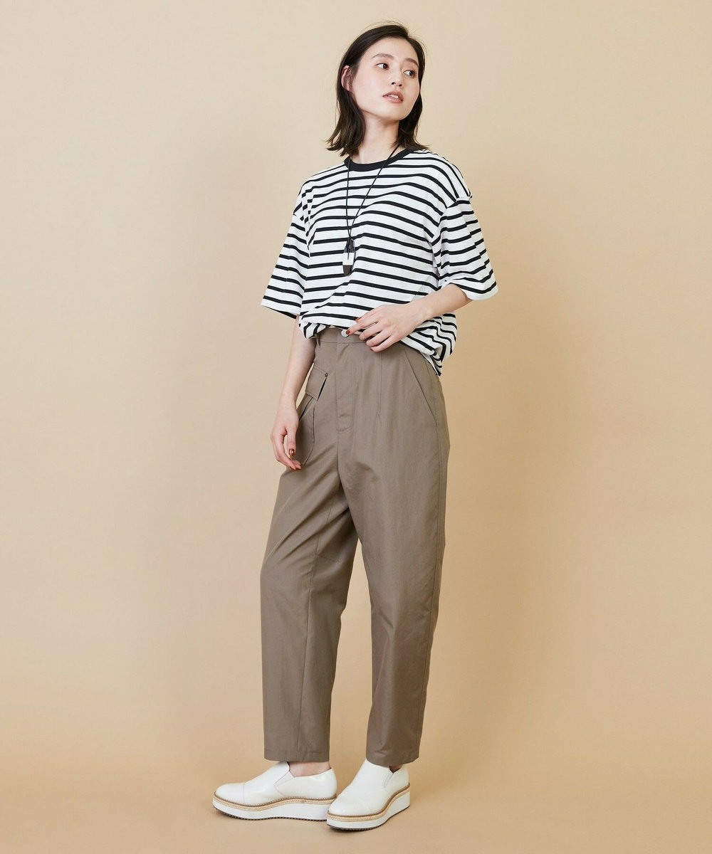 L'EQUIPE raspail × L'EQUIPE 別注ボーダーカットソー ブラック
