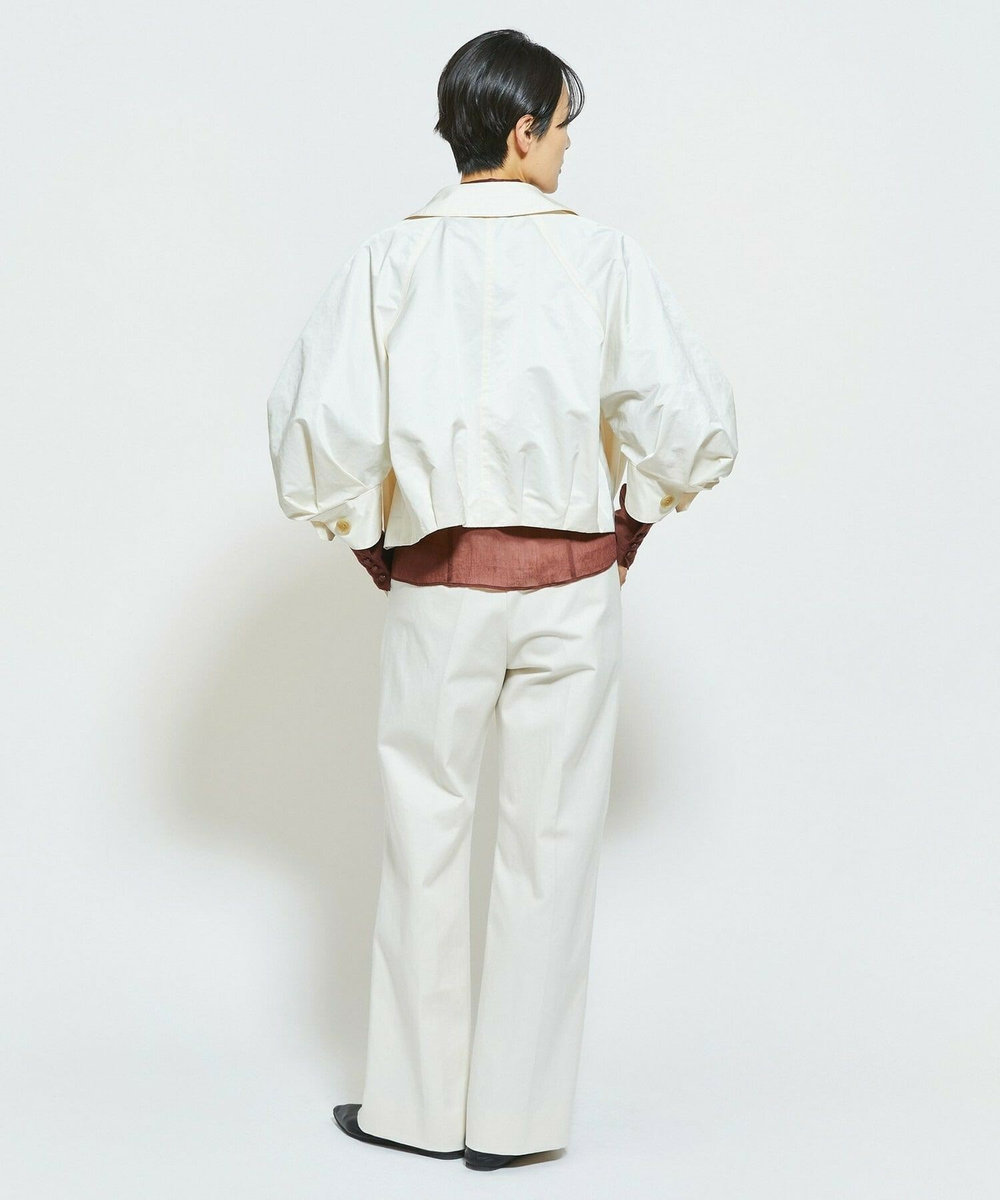MOGA Collection MOGA Collection ECO NAT TWILLショートブルゾン オフホワイト
