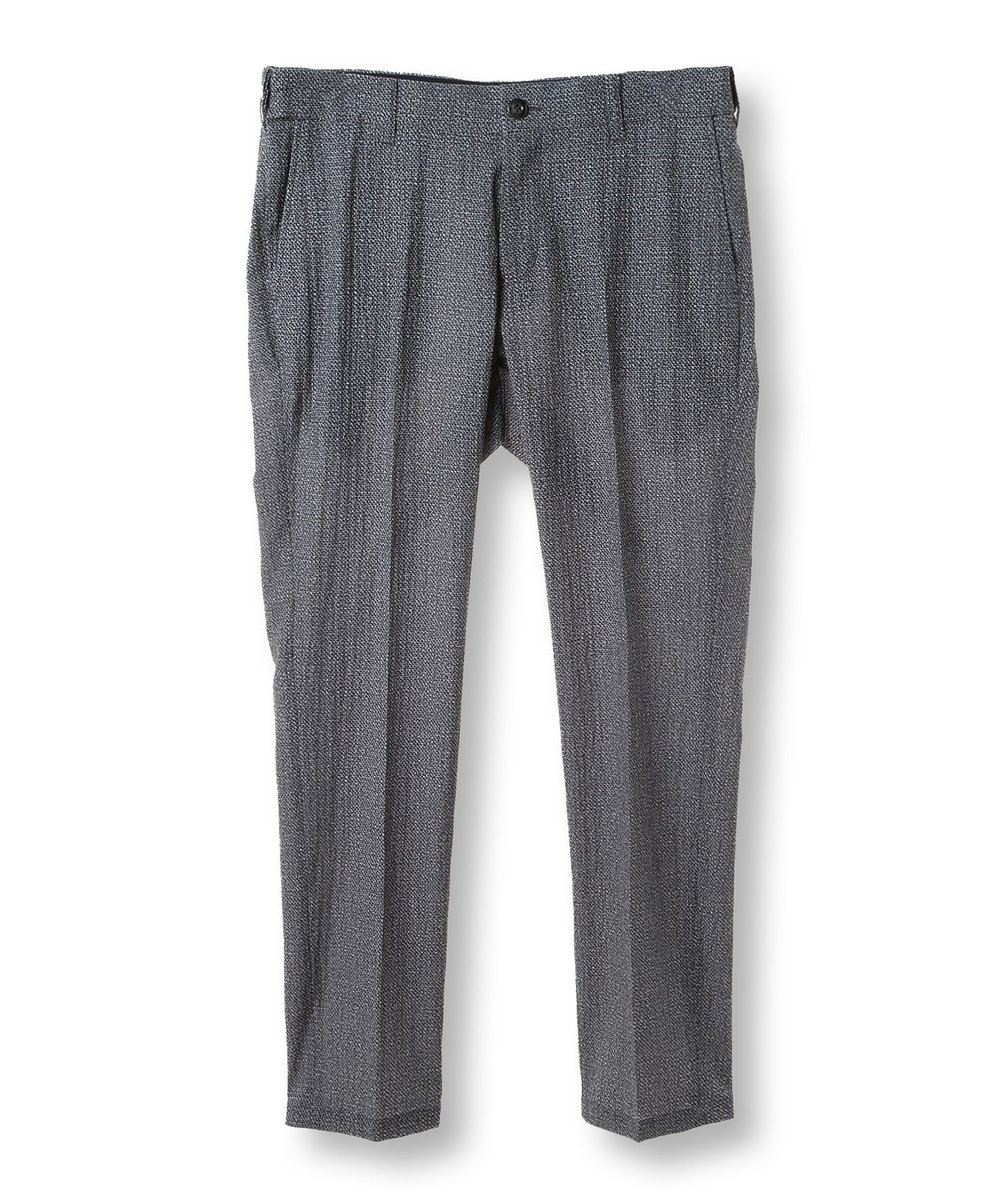 MEN'S BIGI 3Dサッカープリントストレッチパンツ<EASY CARE> ネイビー