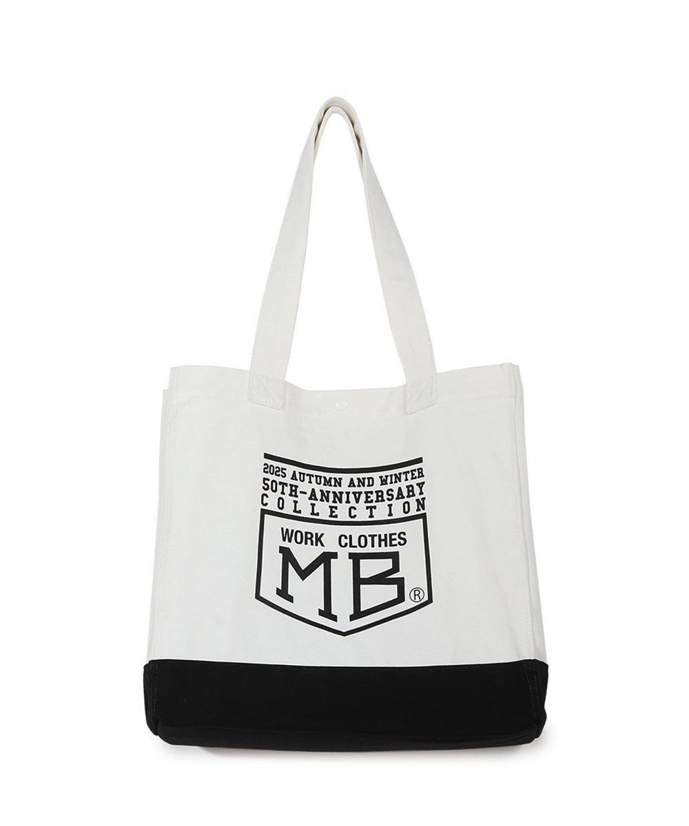 MEN'S BIGI 【50th Anniv . 菊池武夫】LOGO TOTE ホワイト系その他