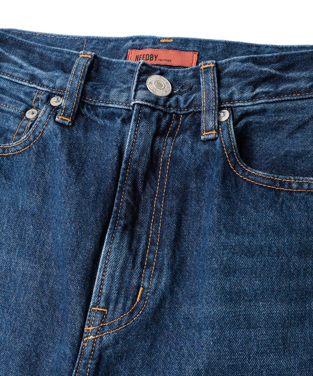 1er Arrondissement ＜NEEDBY heritage/ニードバイ ヘリテージ＞"ANNIE"デニムパンツ ブルー