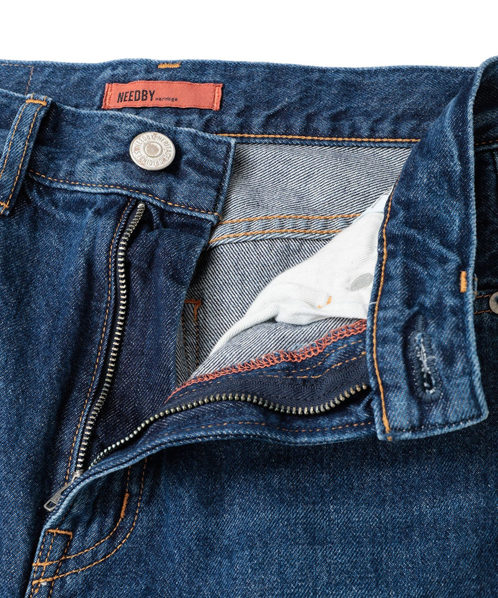 1er Arrondissement ＜NEEDBY heritage/ニードバイ ヘリテージ＞"ANNIE"デニムパンツ ブルー