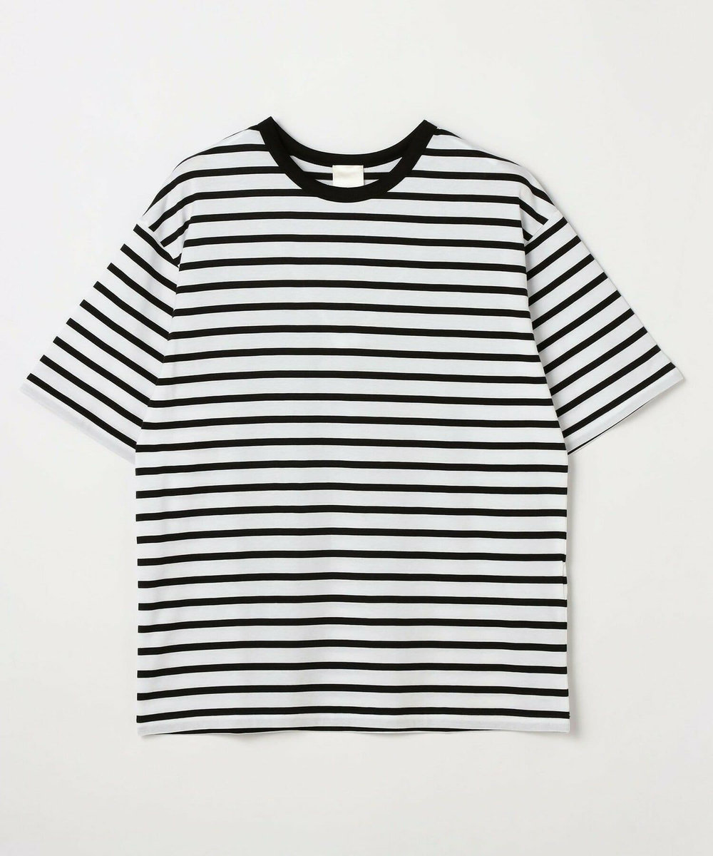 L'EQUIPE raspail × L'EQUIPE 別注ボーダーカットソー ブラック