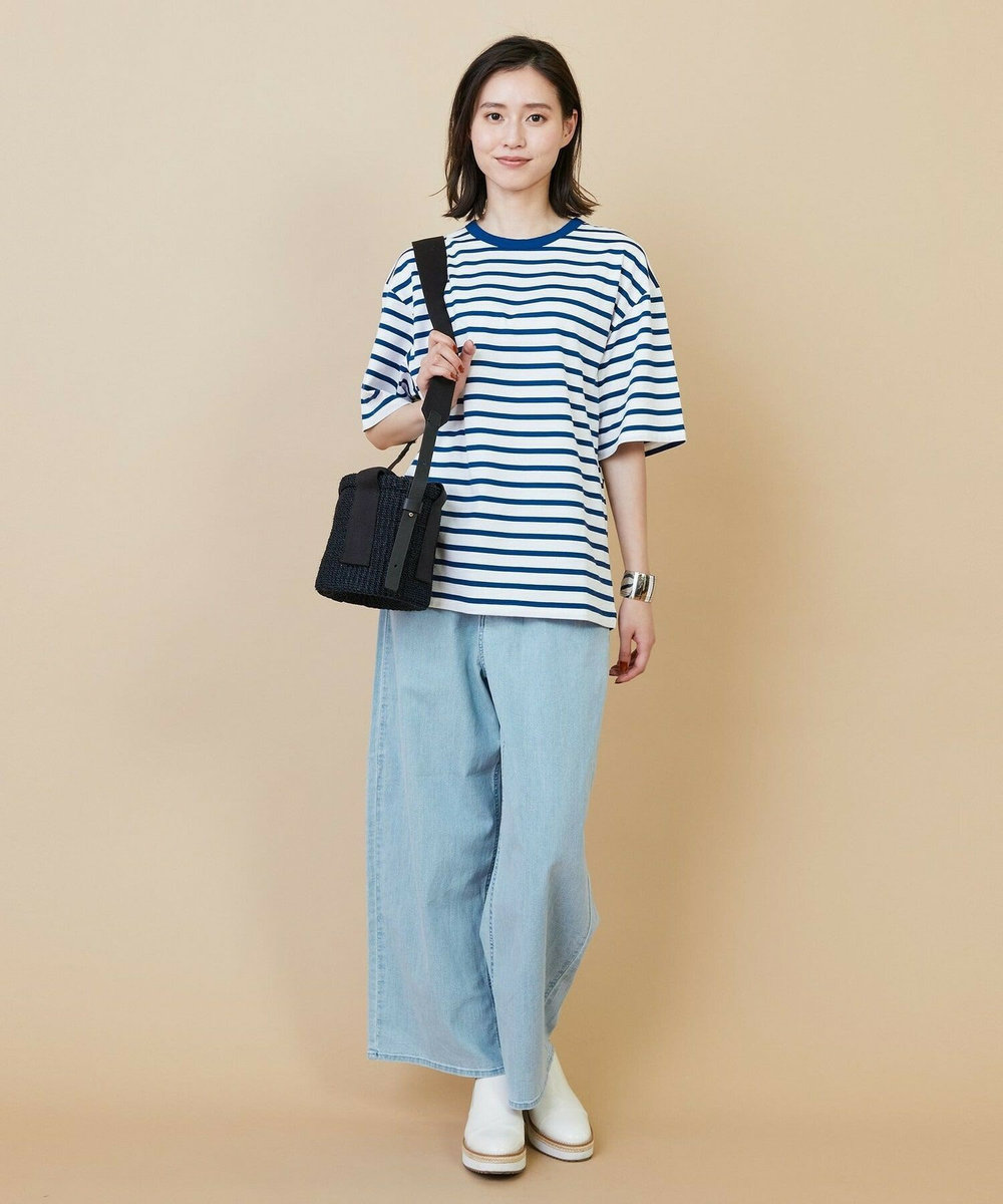 L'EQUIPE raspail × L'EQUIPE 別注ボーダーカットソー ネイビー