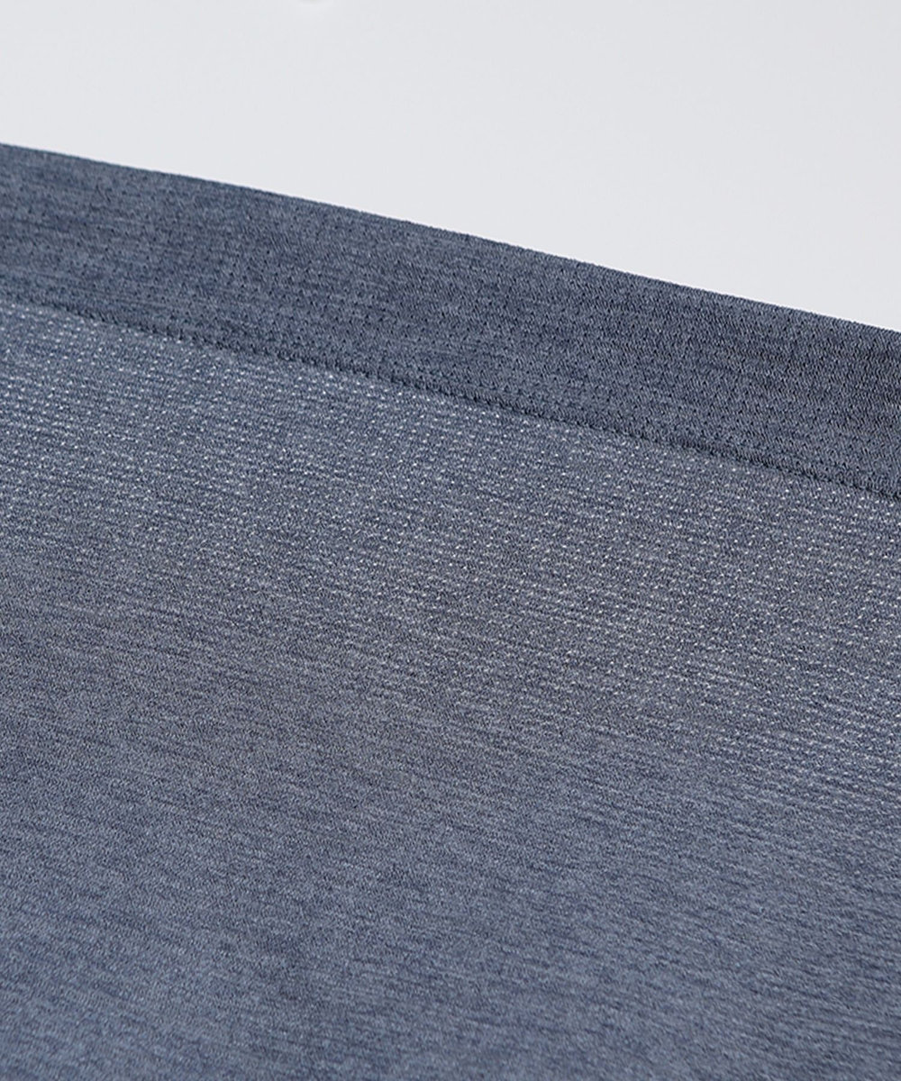 MEN'S BIGI 【WEB限定】ドットメッシュジャージTシャツ＜吸水速乾/通気性＞ ブルー