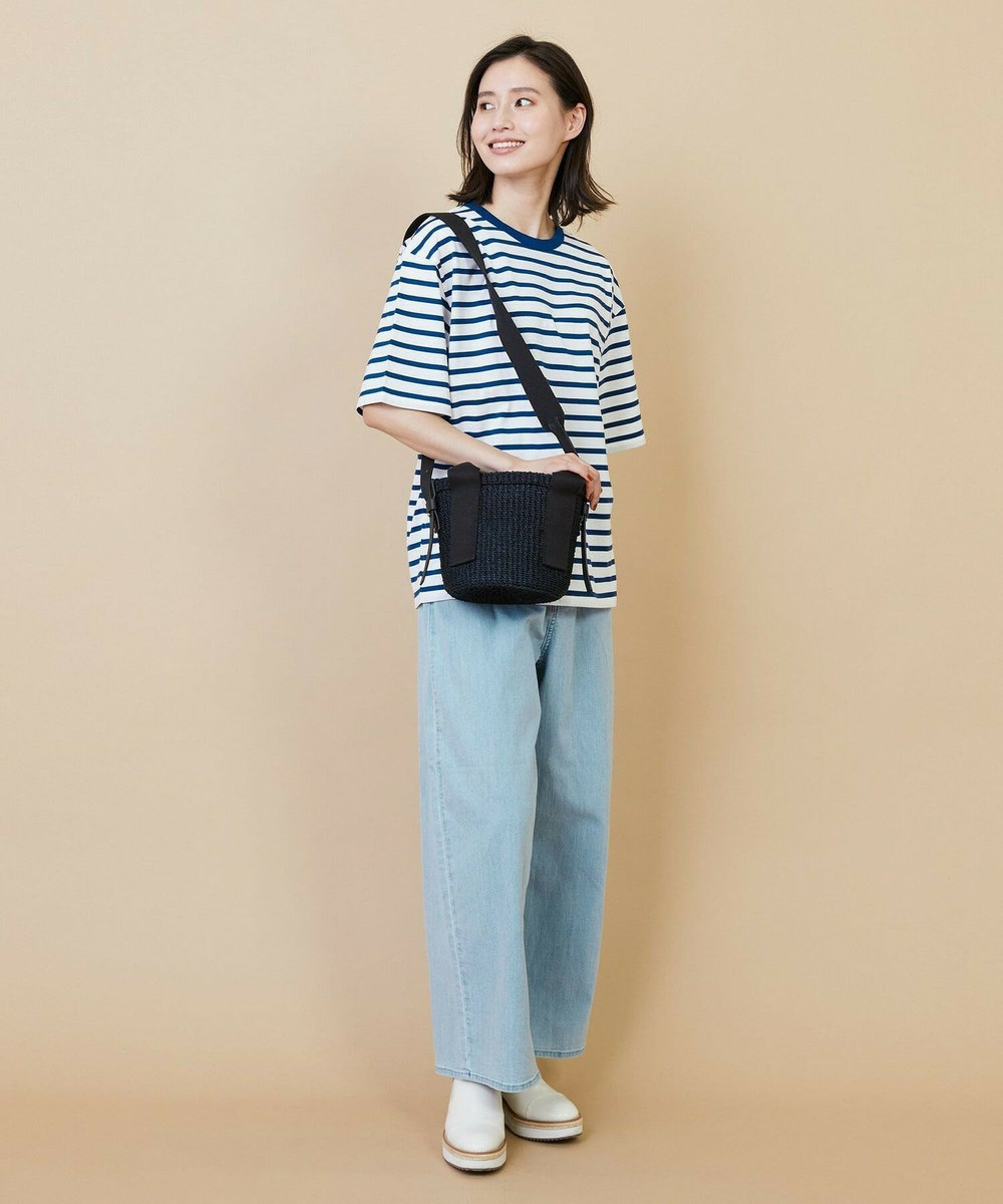 L'EQUIPE raspail × L'EQUIPE 別注ボーダーカットソー ネイビー
