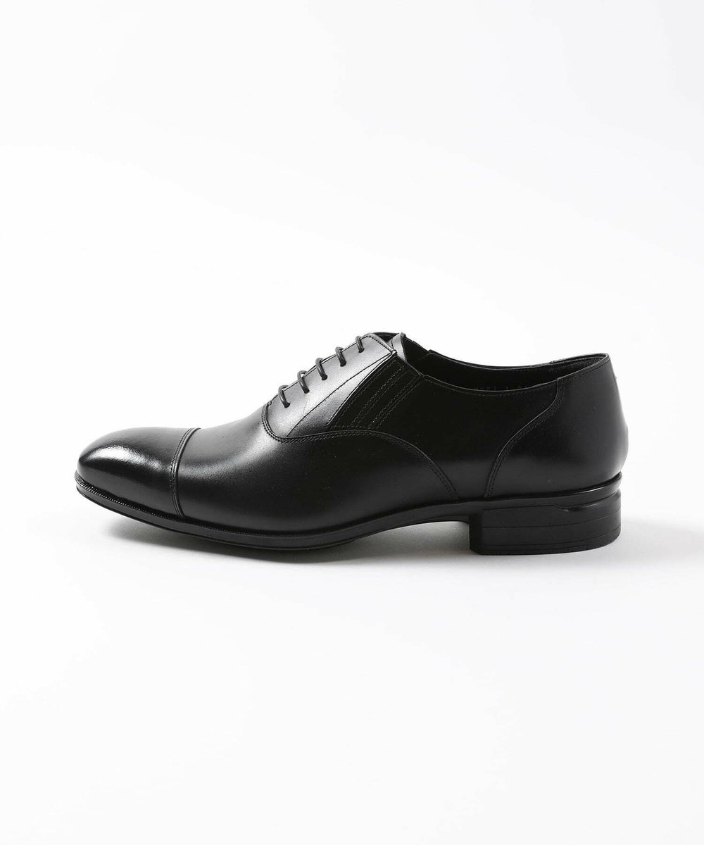 MEN'S BIGI スコッチガードレザー ストレートチップシューズ ブラック