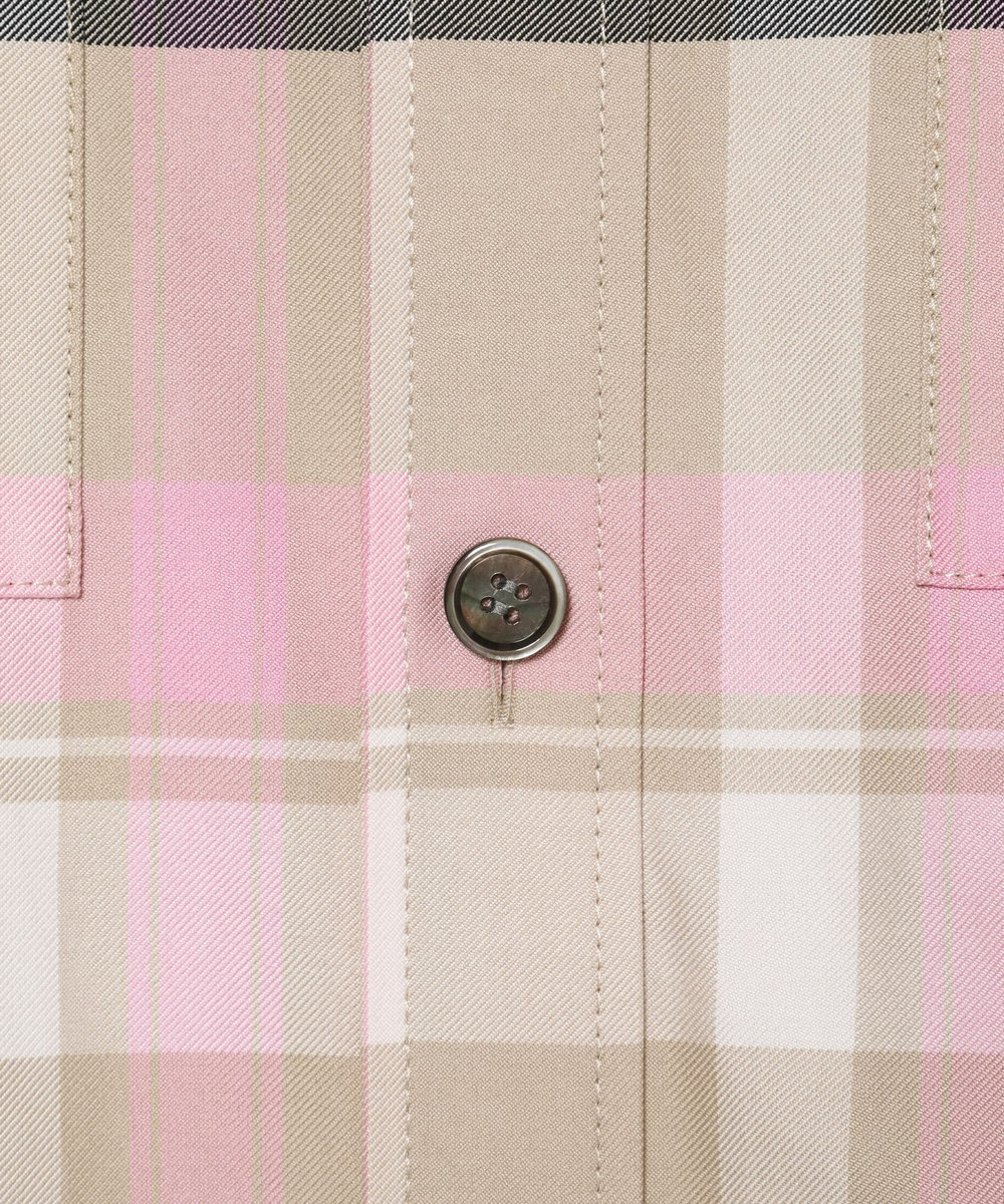 DÉPAREILLÉ MADRAS CHECK SHIRT JACKET / マドラスチェックシャツジャケット チェック