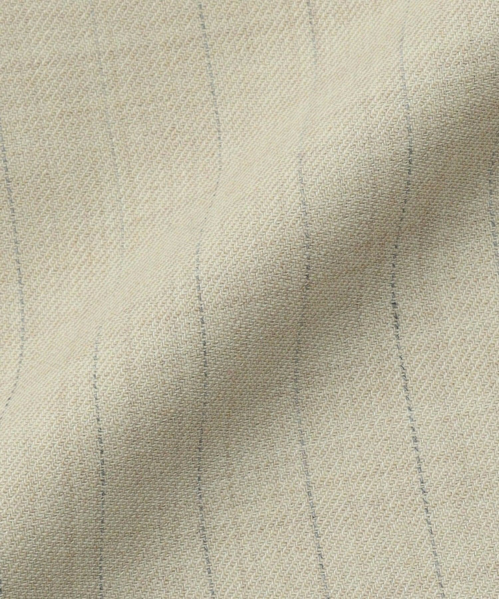 L'EQUIPE 2wayピンストライプパンツ ベージュ