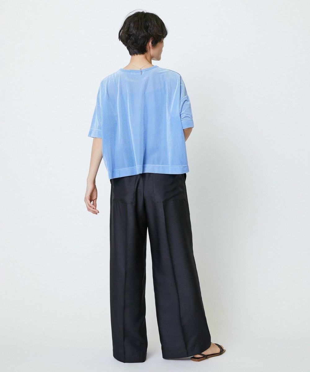 feerique feerique シャンタンイージーパンツ ブラック