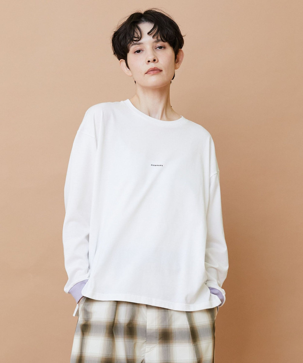 FRAPBOIS テイストL/S T ホワイト