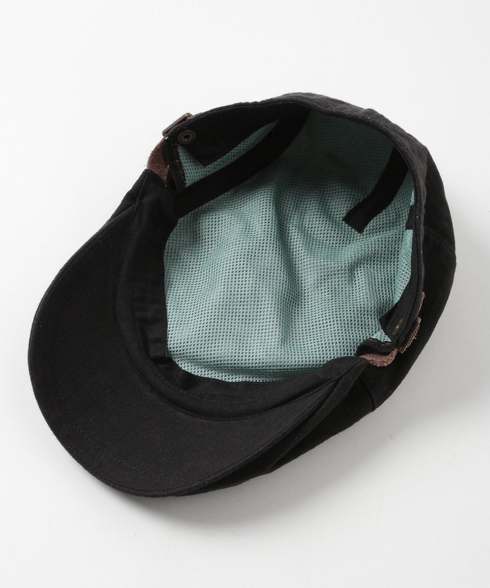 MEN'S BIGI LINEN MIX HUNTING ブラック