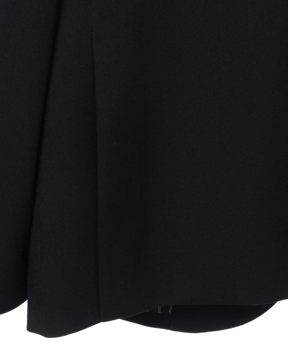 MEN'S BIGI 【スリーピース対応】サージ綾ブラック無地スーツセットアップ ブラック
