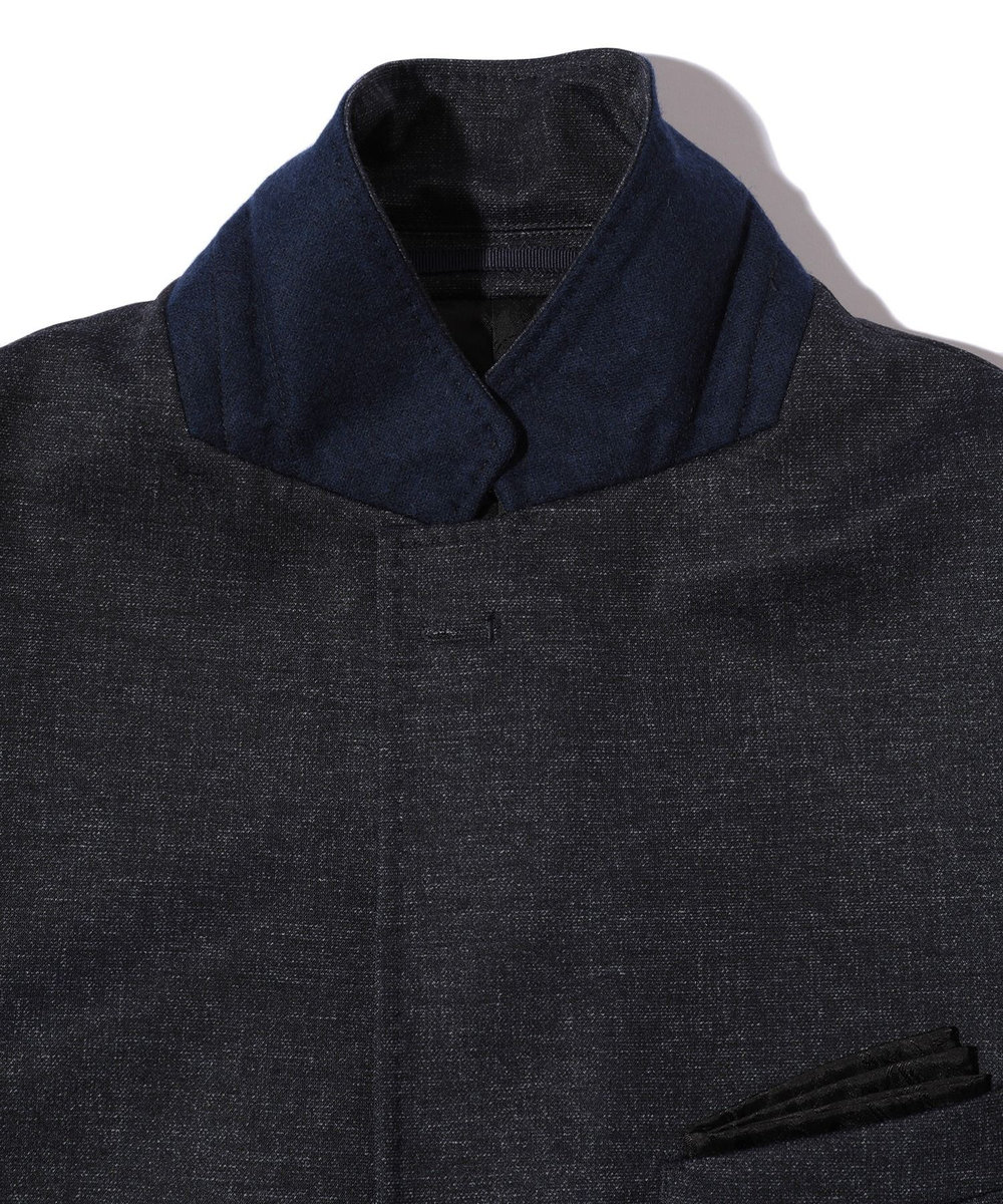 MEN'S BIGI 【ACTIVE TAILOR】エクストラTRジャージプリントテーラードジャケット＜セットアップ・スリーピース対応＞ ネイビー