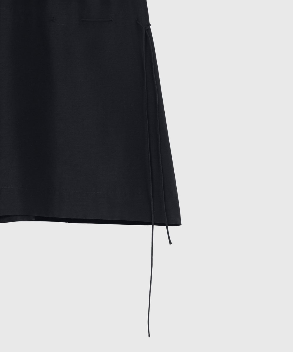 DÉPAREILLÉ 	COTTON SILK LAWN BLOUSE / コットンシルクローンブラウス ネイビー