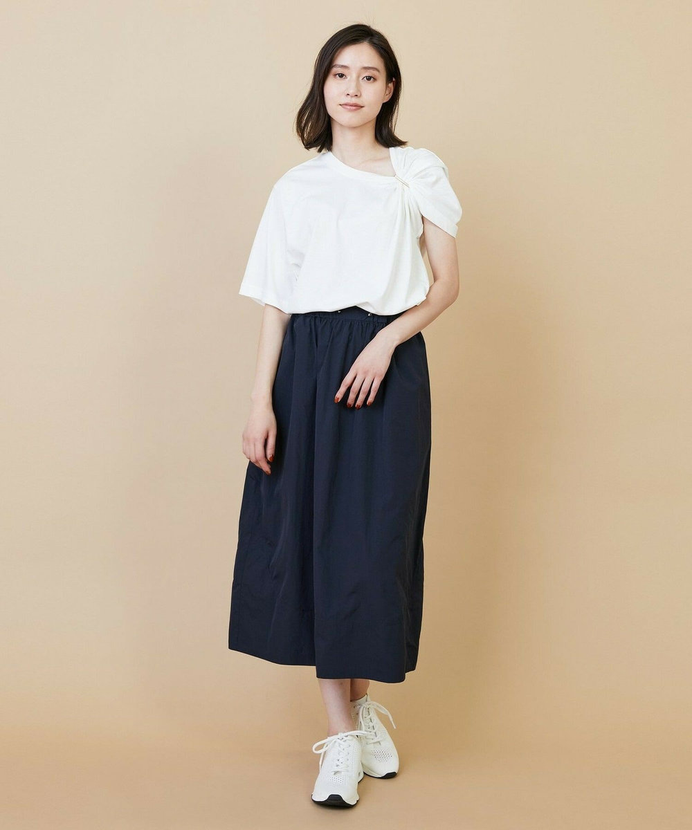 L'EQUIPE raspail × L'EQUIPE ピン付きデザインカットソー ホワイト