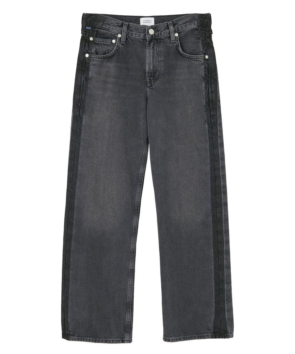 1er Arrondissement ＜CITIZENS OF HUMANITY（シチズンズ オブ ヒューマニティ）＞“LINDZ"イージーストレートデニムパンツ ブラック
