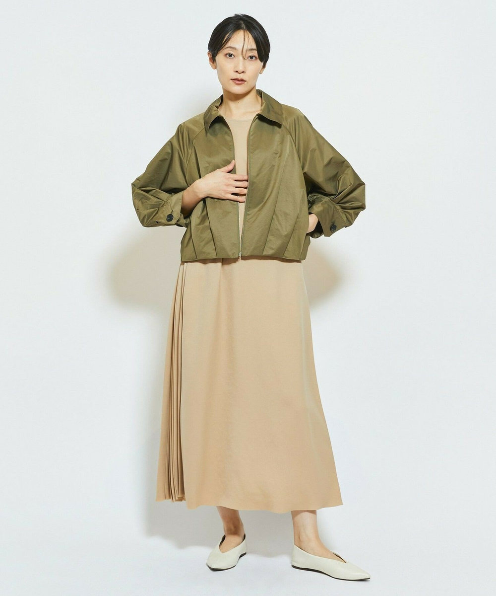 MOGA Collection MOGA Collection ECO NAT TWILLショートブルゾン カーキ