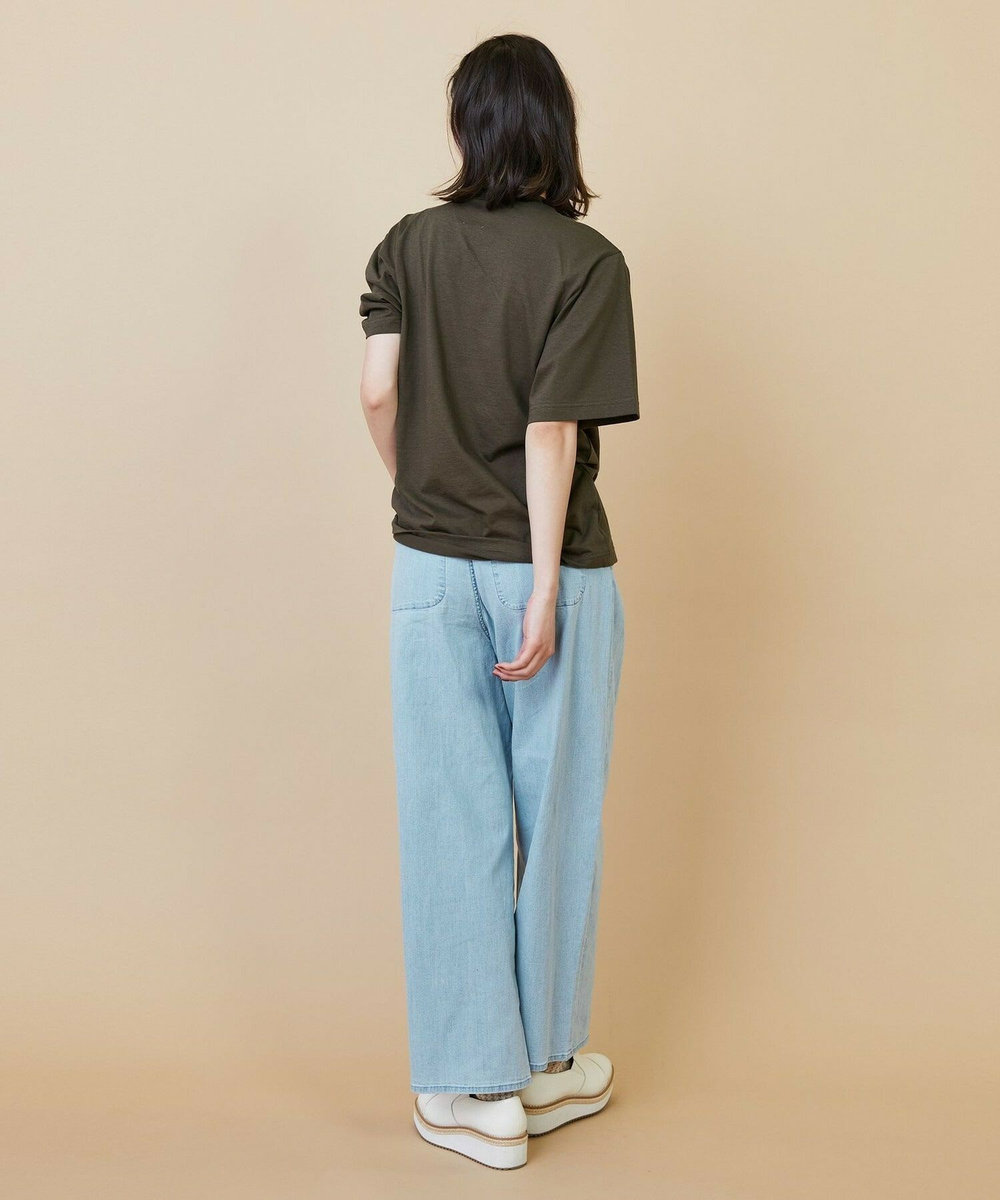 L'EQUIPE raspail × L'EQUIPE ピン付きデザインカットソー カーキ