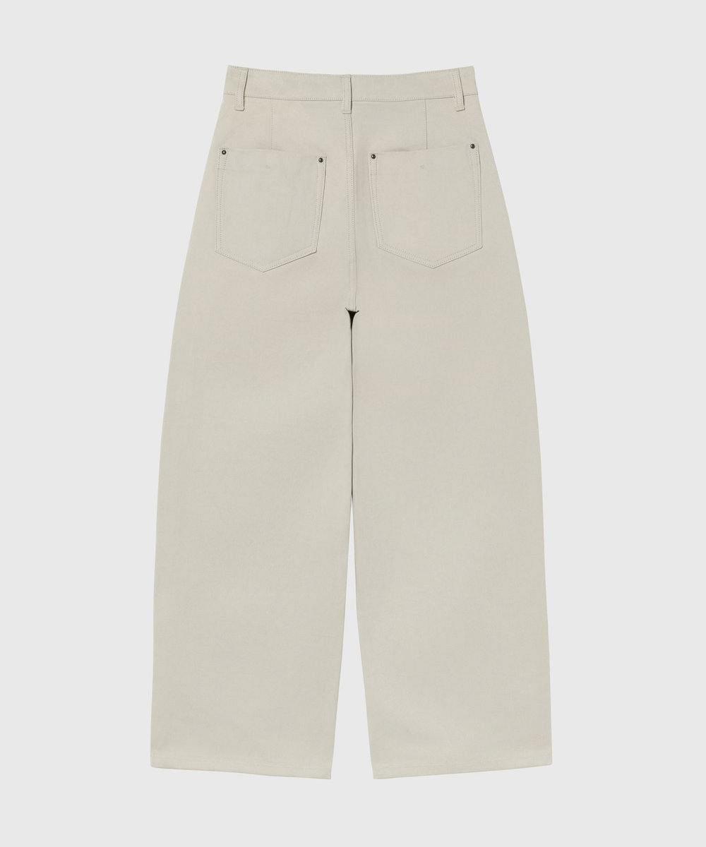DÉPAREILLÉ GABARDINE PANTS / ギャバジンパンツ ベージュ