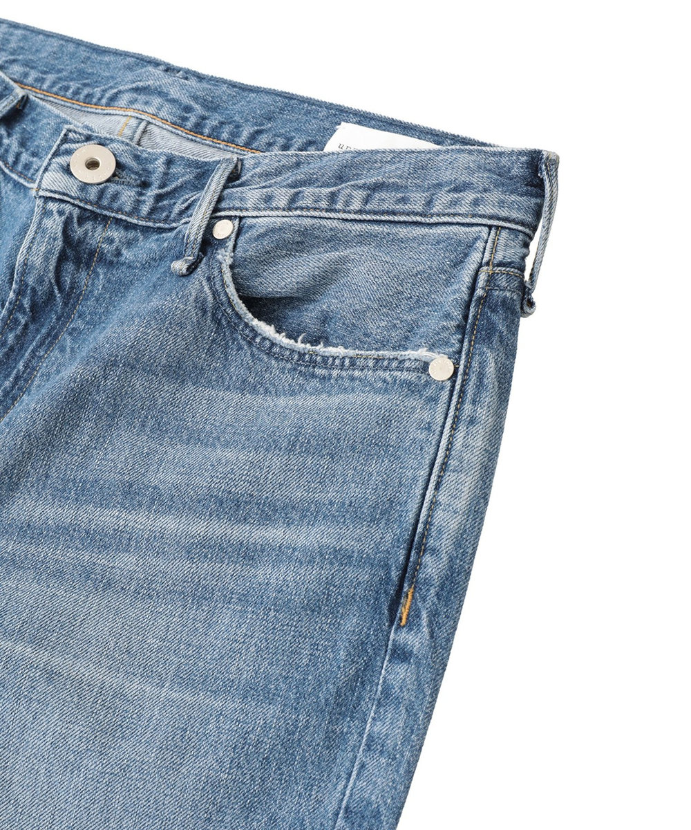 1er Arrondissement ＜upper hights / アッパーハイツ＞“THE NIECE MID-RISE"デニムパンツ ブルー