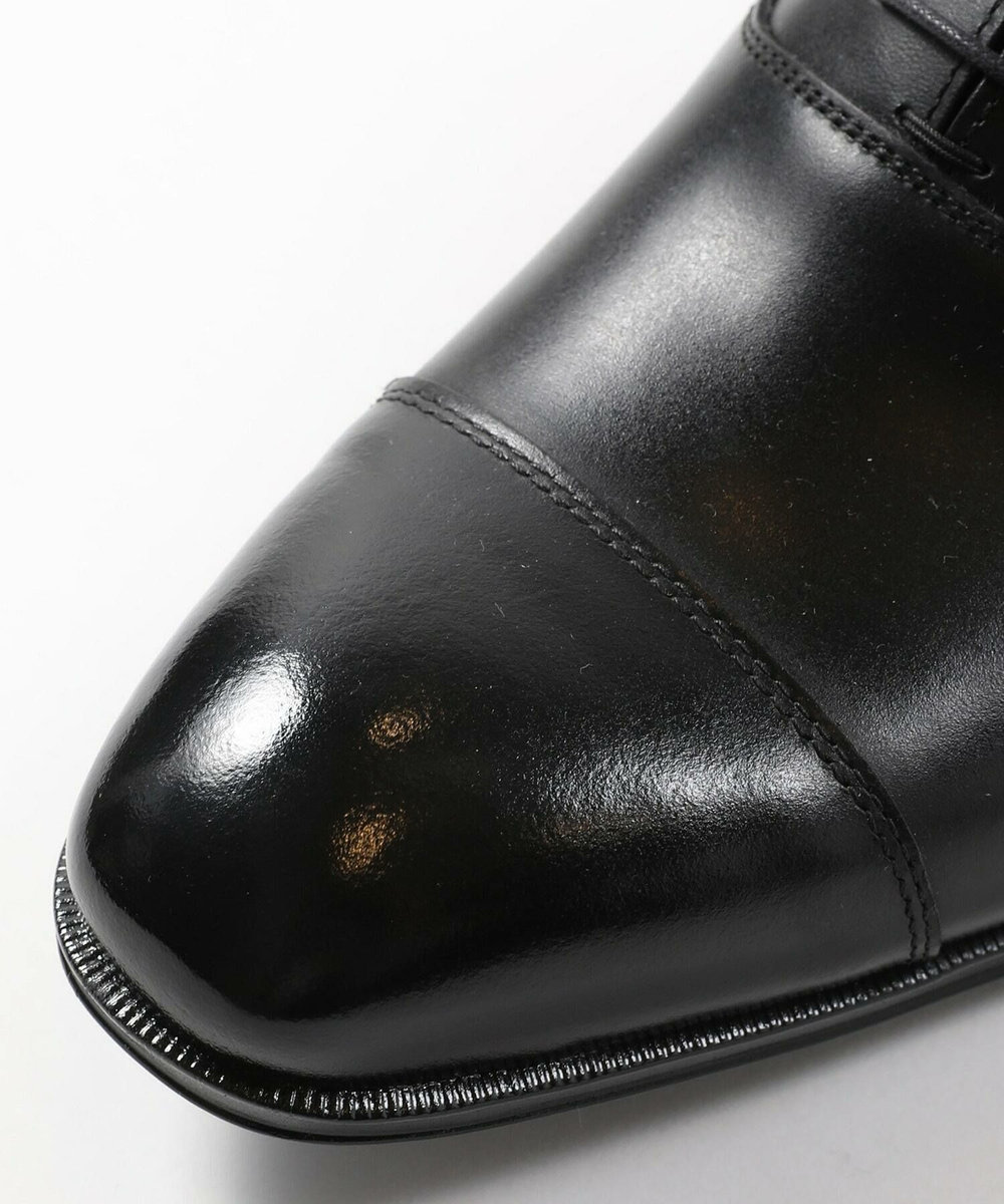 MEN'S BIGI スコッチガードレザー ストレートチップシューズ ブラック