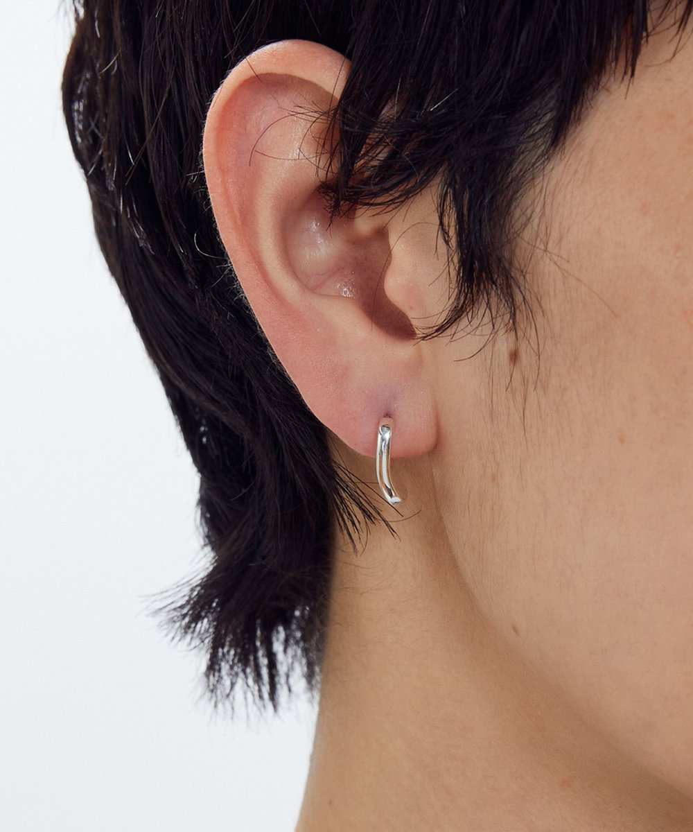 1er Arrondissement 【WEB限定】＜PHILIPPE AUDIBERT (フィリップオーディベール)＞"Niles"ピアス シルバー