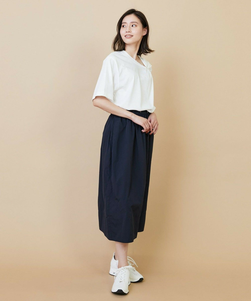 L'EQUIPE raspail × L'EQUIPE ピン付きデザインカットソー ホワイト